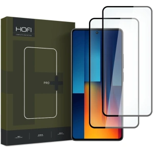 Hofi Glass Pro+ Xiaomi Poco M6 Pro 4G / LTE Black [2 PACK]