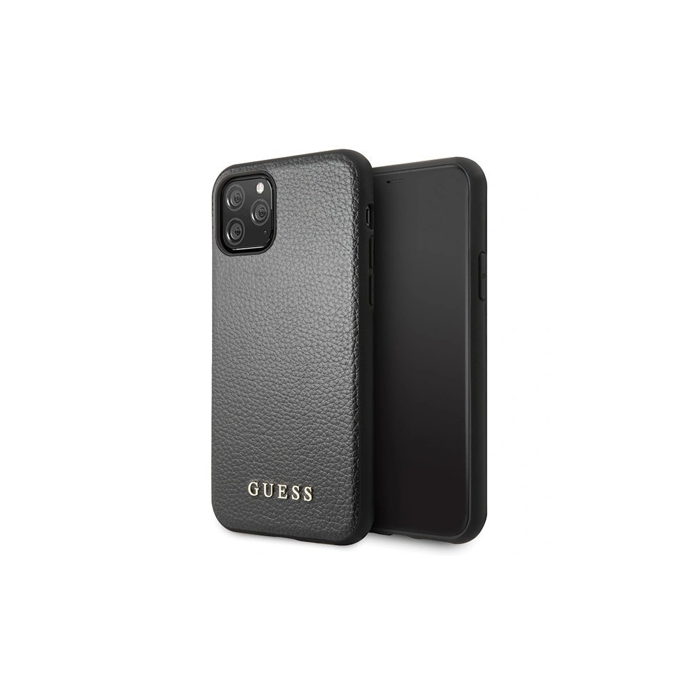 Etui Guess GUHCN58IGLBK Apple iPhone 11 Pro czarny/black hard case Iridescent