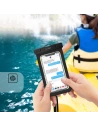 Kup Etui universal impermeabil Tech-Protect UWC9 Universal Waterproof Case 8.9" Negru/portocaliu - THP2655 - {ean13} - Sklep Home Screen