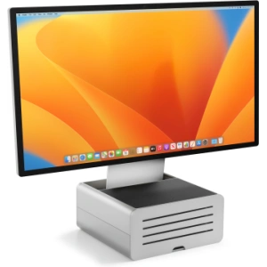 Kup Aluminiowa podstawka Twelve South HiRise Pro pentru iMac și Apple Studio Display cu spațiu de depozitare (argintie) - TSH69 - {ean13} - Sklep Home Screen