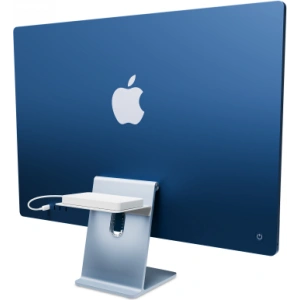 Buy Aluminium shelf Twelve South BackPack 5 compatible with 24" M1 iMac and Apple Studio Display (white) - TSH73 - {ean13} - Home Screen Store Europe