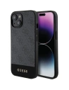 Guess GUHCP15SG4GLGR Apple iPhone 15 / 14 / 13 hardcase 4G Stripe Collection grey