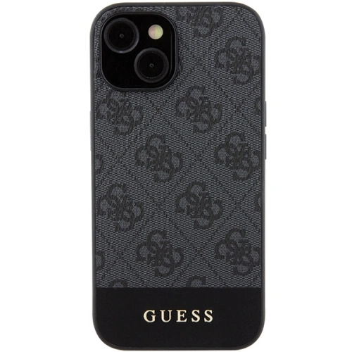 Kup Etui Guess GUHCP15SG4GLGR Apple iPhone 15 / 14 / 13 hardcase 4G Stripe Collection gri/grey - GUE3295 - {ean13} - Sklep Home Screen