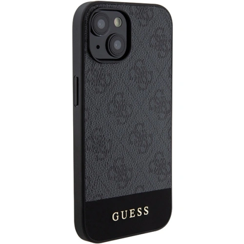 Kup Etui Guess GUHCP15SG4GLGR Apple iPhone 15 / 14 / 13 hardcase 4G Stripe Collection gri/grey - GUE3295 - {ean13} - Sklep Home Screen