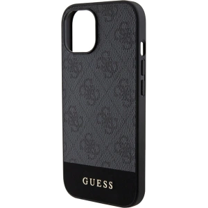 Buy Guess GUHCP15SG4GLGR Apple iPhone 15 / 14 / 13 hardcase 4G Stripe Collection grey - GUE3295 - {ean13} - Home Screen Store Europe