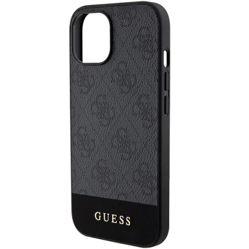Kup Etui Guess GUHCP15SG4GLGR Apple iPhone 15 / 14 / 13 hardcase 4G Stripe Collection gri/grey - GUE3295 - {ean13} - Sklep Home Screen
