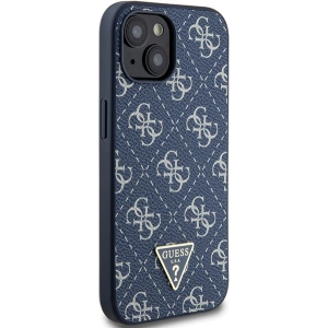 Kup Etui Guess GUHCP15SPG4GPB Apple iPhone 15 / 14 / 13 hardcase 4G Triangle Metal Logo albastru/blue - GUE3296 - {ean13} - Sklep Home Screen
