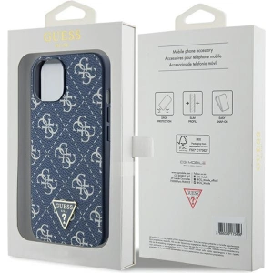 Kup Etui Guess GUHCP15SPG4GPB Apple iPhone 15 / 14 / 13 hardcase 4G Triangle Metal Logo albastru/blue - GUE3296 - {ean13} - Sklep Home Screen