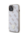 Buy Guess GUHCP15SPG4GPH Apple iPhone 15 / 14 / 13 hardcase 4G Triangle Metal Logo white - GUE3297 - {ean13} - Home Screen Store Europe