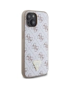 Buy Guess GUHCP15SPG4GPH Apple iPhone 15 / 14 / 13 hardcase 4G Triangle Metal Logo white - GUE3297 - {ean13} - Home Screen Store Europe