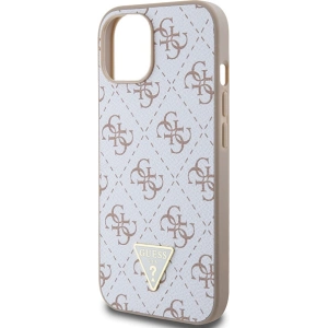 Kup Etui Guess GUHCP15SPG4GPH Apple iPhone 15 / 14 / 13 hardcase 4G Triangle Metal Logo alb/white - GUE3297 - {ean13} - Sklep Home Screen
