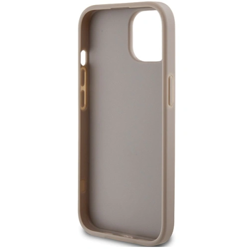 Buy Guess GUHCP15SPG4GPH Apple iPhone 15 / 14 / 13 hardcase 4G Triangle Metal Logo white - GUE3297 - {ean13} - Home Screen Store Europe