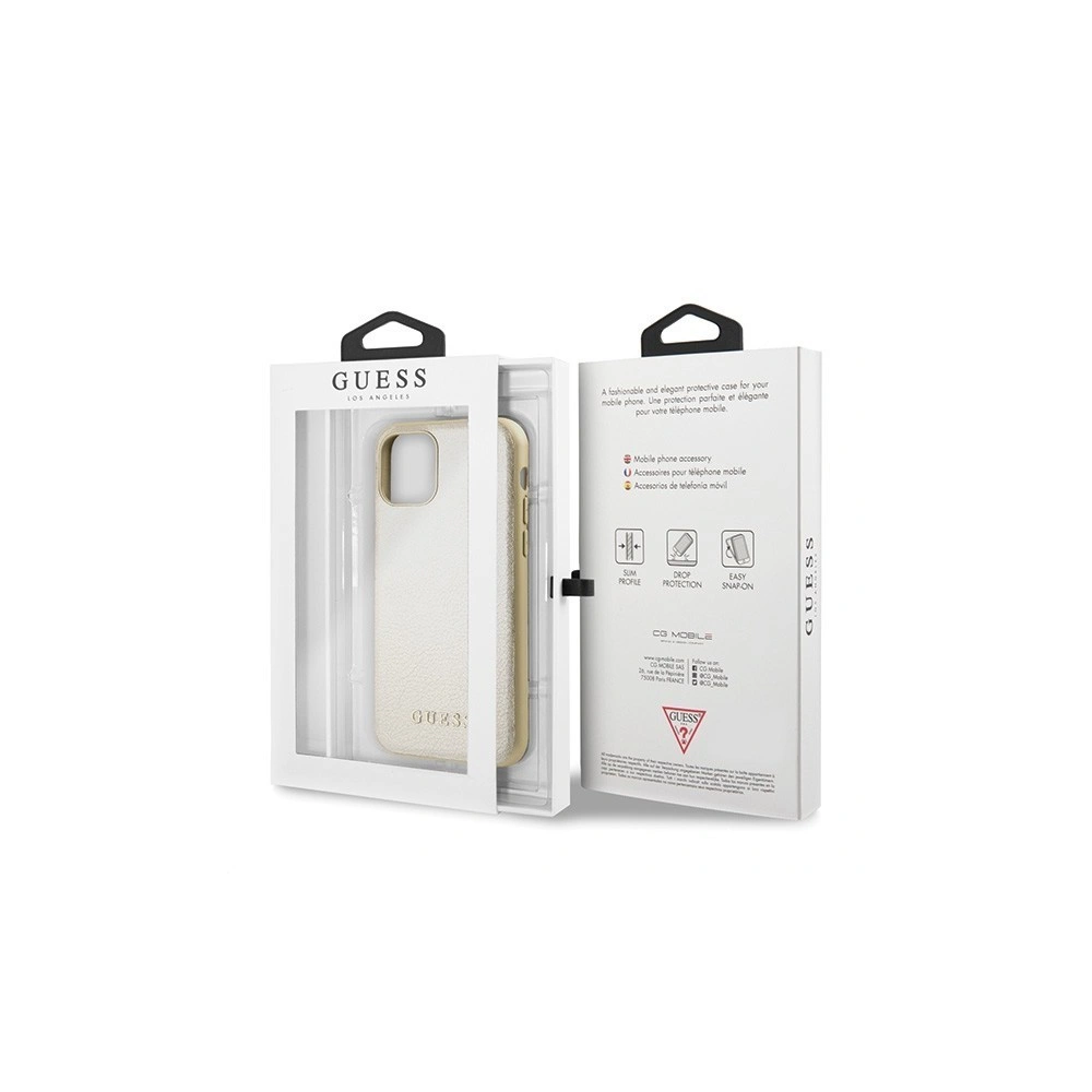 Etui Guess GUHCN58IGLGO Apple iPhone 11 Pro złoty/gold hard case Iridescent