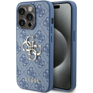 Buy Guess GUHCP15X4GMGBL Apple iPhone 15 Pro Max hardcase 4G Big Metal Logo blue - GUE3299 - {ean13} - Home Screen Store Europe