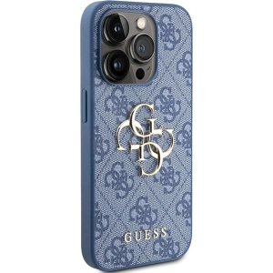 Buy Guess GUHCP15X4GMGBL Apple iPhone 15 Pro Max hardcase 4G Big Metal Logo blue - GUE3299 - {ean13} - Home Screen Store Europe