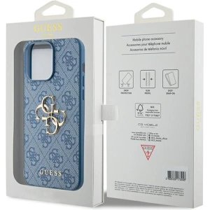 Buy Guess GUHCP15X4GMGBL Apple iPhone 15 Pro Max hardcase 4G Big Metal Logo blue - GUE3299 - {ean13} - Home Screen Store Europe