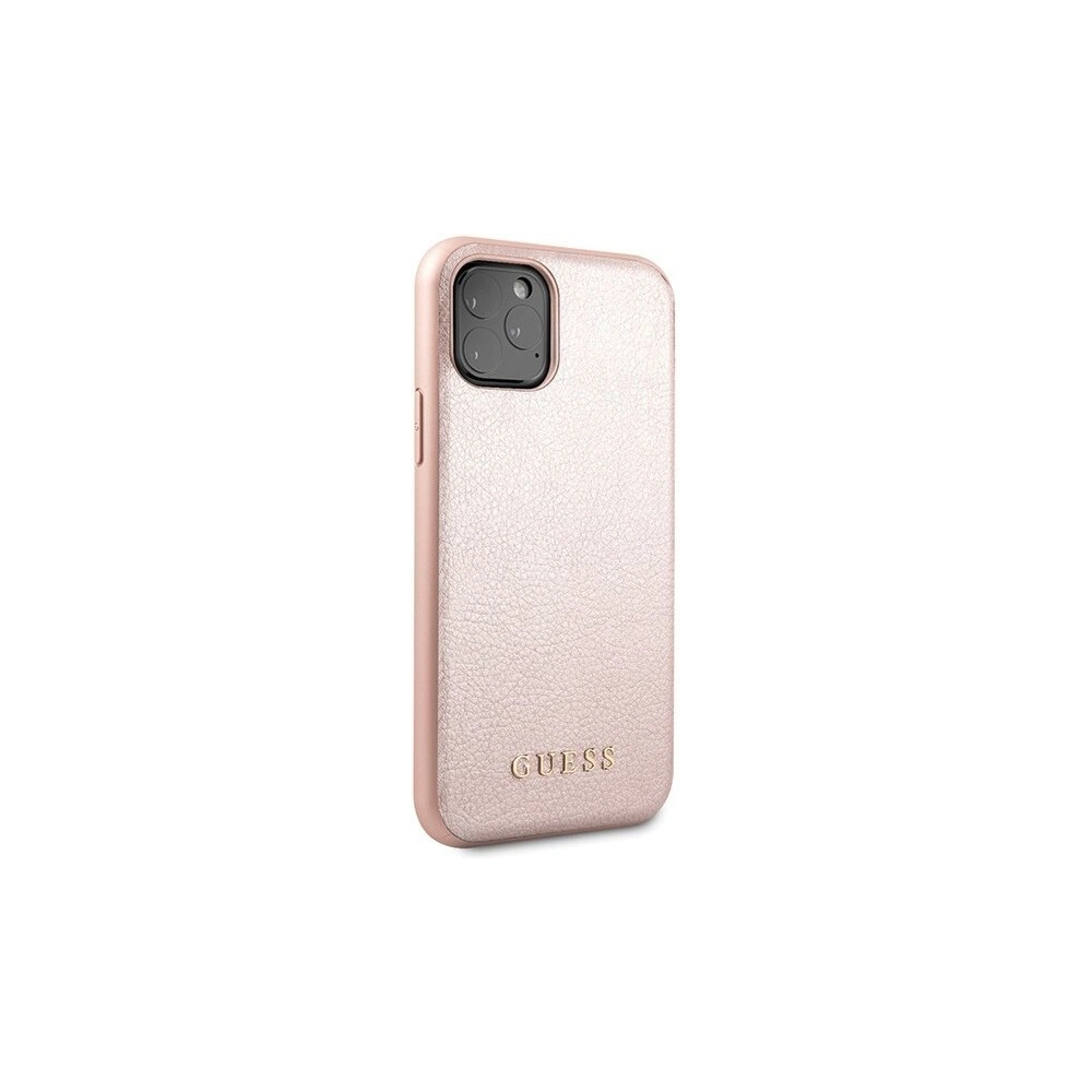 Etui Guess GUHCN58IGLRG Apple iPhone 11 Pro różowo-złoty/rose gold hard case Iridescent
