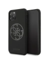 Etui Guess GUHCN58LS4GBK Apple iPhone 11 Pro černý/hard case silikon 4G Tone On Tone
