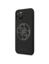 Kup Guess Apple Tasche GUHCN58LS4GBK iPhone 11 Pro schwarz/schwarz Hartschale Silikon 4G Tone On Tone - GUE163BLK - {ean13} - Sklep Home Screen