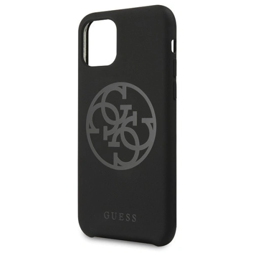 Kup Guess Apple Tasche GUHCN58LS4GBK iPhone 11 Pro schwarz/schwarz Hartschale Silikon 4G Tone On Tone - GUE163BLK - {ean13} - Sklep Home Screen
