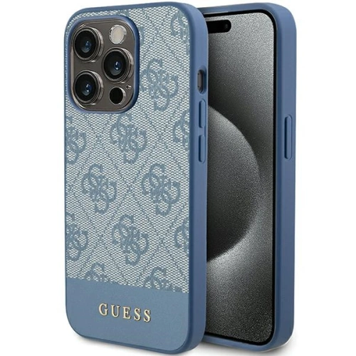 Kup Etui Guess GUHCP15XG4GLBL Apple iPhone 15 Pro Max hardcase 4G Stripe Collection albastru/blue - GUE3300 - {ean13} - Sklep Home Screen