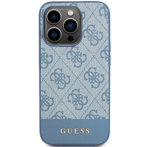 Kup Etui Guess GUHCP15XG4GLBL Apple iPhone 15 Pro Max hardcase 4G Stripe Collection albastru/blue - GUE3300 - {ean13} - Sklep Home Screen