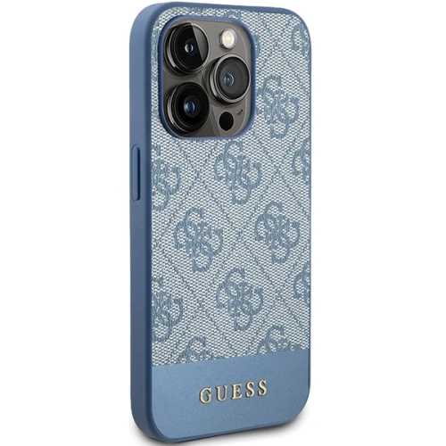 Kup Etui Guess GUHCP15XG4GLBL Apple iPhone 15 Pro Max hardcase 4G Stripe Collection albastru/blue - GUE3300 - {ean13} - Sklep Home Screen