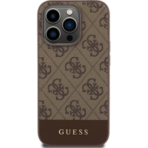 Kup Etui Guess GUHCP15XG4GLBR Apple iPhone 15 Pro Max hardcase 4G Stripe Collection brązowy/brown - GUE3301 - {ean13} - Sklep Home Screen