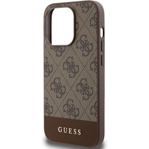 Kup Etui Guess GUHCP15XG4GLBR Apple iPhone 15 Pro Max hardcase 4G Stripe Collection hnědý/brown - GUE3301 - {ean13} - Sklep Home Screen