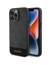 Etui Guess GUHCP15XG4GLGR Apple iPhone 15 Pro Max hardcase 4G Stripe Collection szary/grey
