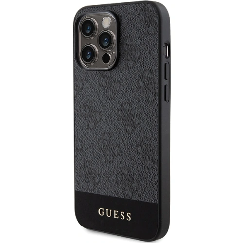 Kup Etui Guess GUHCP15XG4GLGR Apple iPhone 15 Pro Max hardcase 4G Stripe Collection szary/grey - GUE3302 - {ean13} - Sklep Home Screen