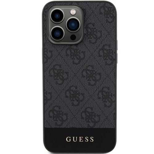 Kup Etui Guess GUHCP15XG4GLGR Apple iPhone 15 Pro Max hardcase 4G Stripe Collection szary/grey - GUE3302 - {ean13} - Sklep Home Screen