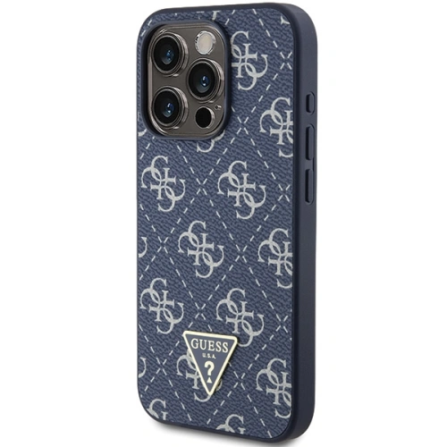 Kup Etui Guess GUHCP15XPG4GPB Apple iPhone 15 Pro Max hardcase 4G Triangle Metal Logo niebieski/blue - GUE3303 - {ean13} - Sklep Home Screen