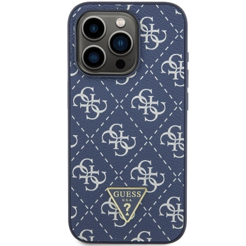 Kup Etui Guess GUHCP15XPG4GPB Apple iPhone 15 Pro Max hardcase 4G Triangle Metal Logo niebieski/blue - GUE3303 - {ean13} - Sklep Home Screen