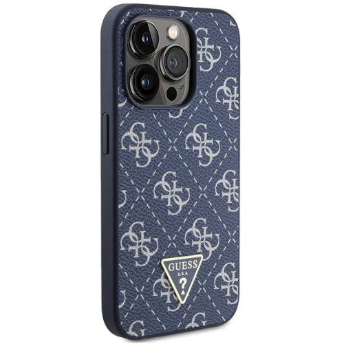 Kup Etui Guess GUHCP15XPG4GPB Apple iPhone 15 Pro Max hardcase 4G Triangle Metal Logo niebieski/blue - GUE3303 - {ean13} - Sklep Home Screen