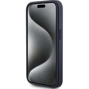 Buy Guess GUHCP15XPG4GPB Apple iPhone 15 Pro Max hardcase 4G Triangle Metal Logo blue - GUE3303 - {ean13} - Home Screen Store Europe