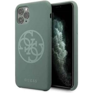 Kup Etui Guess GUHCN58LS4GKA Apple iPhone 11 Pro khaki tvrdý kryt silikonový 4G Tone On Tone - GUE164KHA - {ean13} - Sklep Home Screen