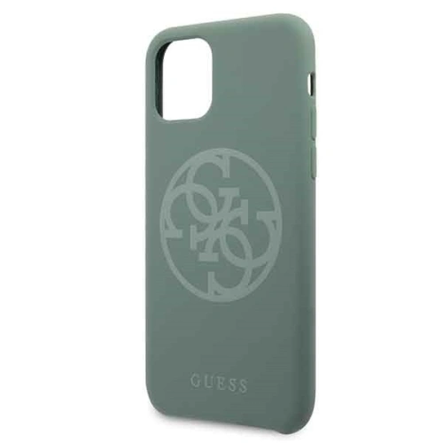 Kup Etui Guess GUHCN58LS4GKA Apple iPhone 11 Pro khaki tvrdý kryt silikonový 4G Tone On Tone - GUE164KHA - {ean13} - Sklep Home Screen