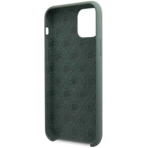 Kup Etui Guess GUHCN58LS4GKA Apple iPhone 11 Pro khaki hard case Silicone 4G Tone On Tone - GUE164KHA - {ean13} - Sklep Home Screen