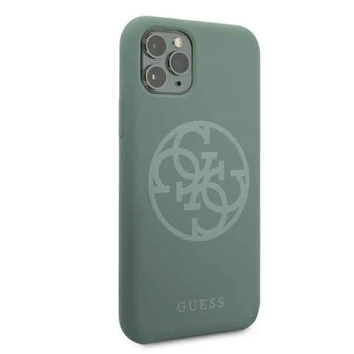 Kup Etui Guess GUHCN58LS4GKA Apple iPhone 11 Pro khaki tvrdý kryt silikonový 4G Tone On Tone - GUE164KHA - {ean13} - Sklep Home Screen