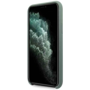 Kup Etui Guess GUHCN58LS4GKA Apple iPhone 11 Pro carcasă dură khaki din silicon 4G Tone On Tone - GUE164KHA - {ean13} - Sklep Home Screen