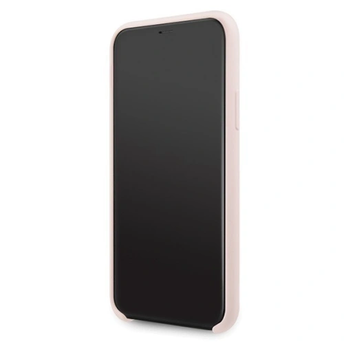 Kup Guess Apple Case GUHCN58LS4GLP iPhone 11 Pro hellrosa/hellrosa Hartschalenetui Silikon 4G Tone On Tone - GUE165PNK - {ean13} - Sklep Home Screen