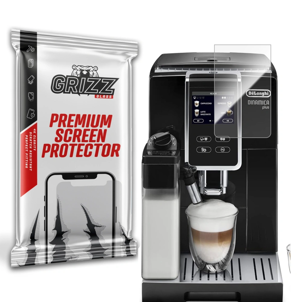 Szkło hybrydowe GrizzGlass HybridGlass do DeLonghi Dinamica Plus ECAM 370.70.B