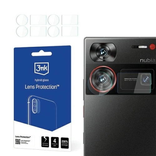 Kup Hibrid üveg a fényképezőgép objektívhez 3MK Lens Protect Nubia Z60 Ultra [4 PACK] - 3MK5680 - {ean13} - Sklep Home Screen