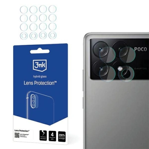 Buy 3MK Lens Protect Poco M6 Pro 4G [4 PACK] - 3MK5683 - {ean13} - Home Screen Store Europe