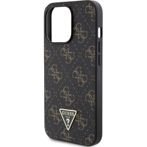 Buy Guess GUHCP15XPG4GPK Apple iPhone 15 Pro Max hardcase 4G Triangle Metal Logo black - GUE3305 - {ean13} - Home Screen Store Europe