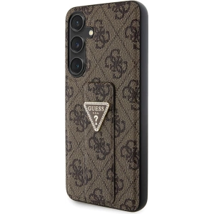 Kup Etui Guess GUHCS24MPGS4TDW Samsung Galaxy S24+ Plus hardcase Grip Stand 4G Triangle Strass hnědý/brown - GUE3307 - {ean13} - Sklep Home Screen