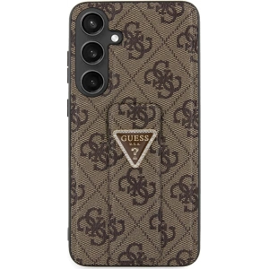 Kup Etui Guess GUHCS24MPGS4TDW Samsung Galaxy S24+ Plus hardcase Grip Stand 4G Triangle Strass brązowy/brown - GUE3307 - {ean13} - Sklep Home Screen