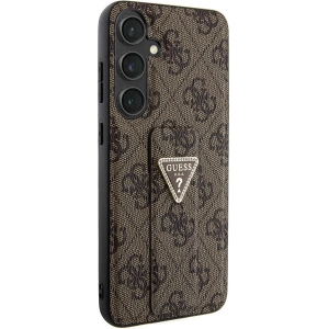 Kup Etui Guess GUHCS24MPGS4TDW Samsung Galaxy S24+ Plus hardcase Grip Stand 4G Triangle Strass hnědý/brown - GUE3307 - {ean13} - Sklep Home Screen