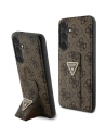 Etui Guess GUHCS24SPGS4TDW Samsung Galaxy S24 hardcase Grip Stand 4G Triangle Strass hnědý/brown